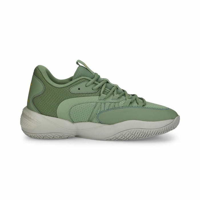 Încălțăminte de Baschet pentru Adulți Puma Court Rider 2.0 Verde Unisex