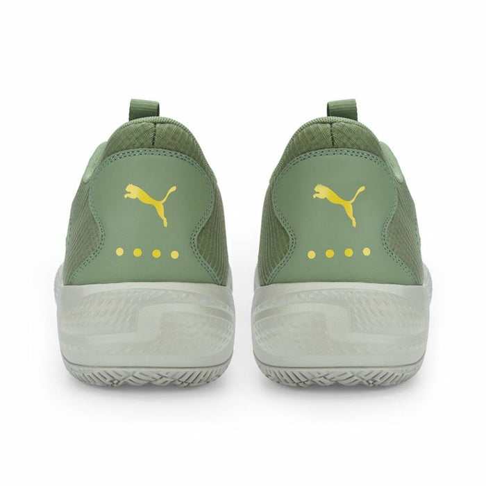 Încălțăminte de Baschet pentru Adulți Puma Court Rider 2.0 Verde Unisex