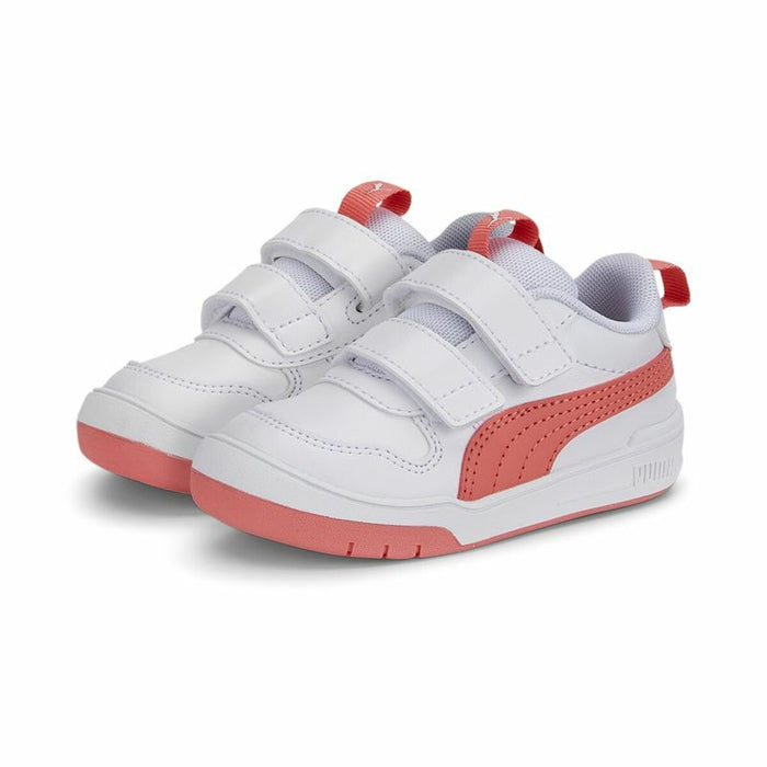 Adidași Casual Copii Puma Multiflex SL V Roz Alb