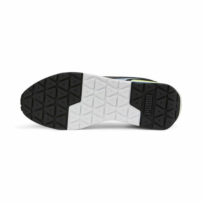 Adidași Casual Bărbați Puma R22 Albastru Galben