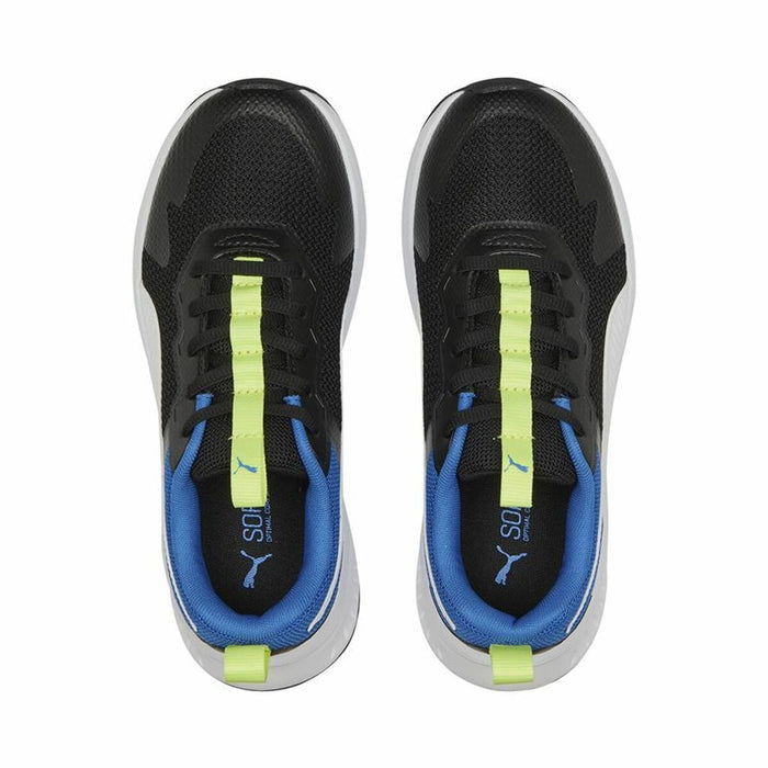 Adidași pentru Copii Puma Evolve Run Mesh Negru
