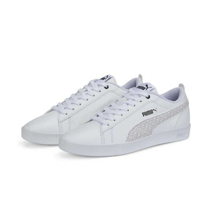 Adidași Casual Femei Puma Smash Wns v2 Alb