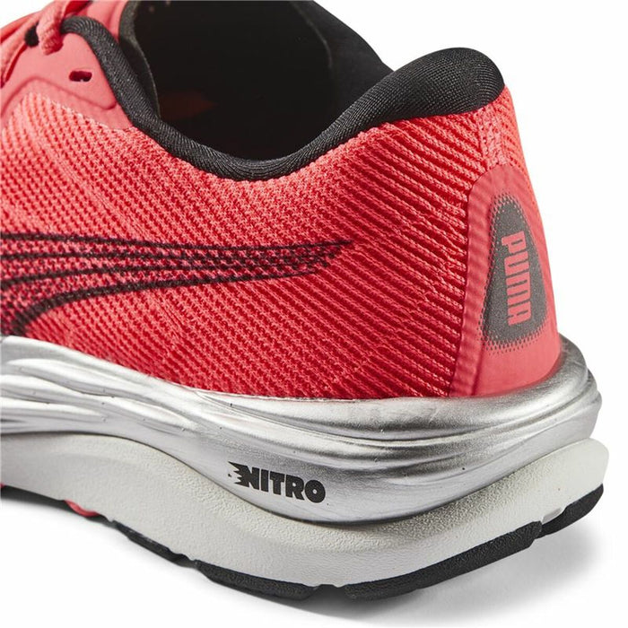 Încălțăminte de Running pentru Adulți Puma Velocity Nitro 2 Somon Femeie