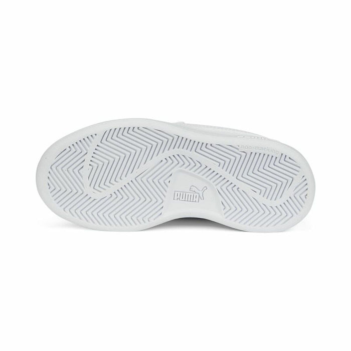 Adidași pentru Copii Puma Smash v2 Metallics Alb