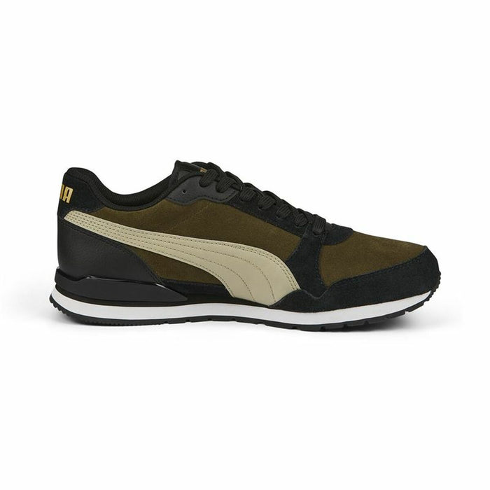 Încălțăminte de Running pentru Adulți Puma ST Runner v3 SD Negru Măslină Bărbați