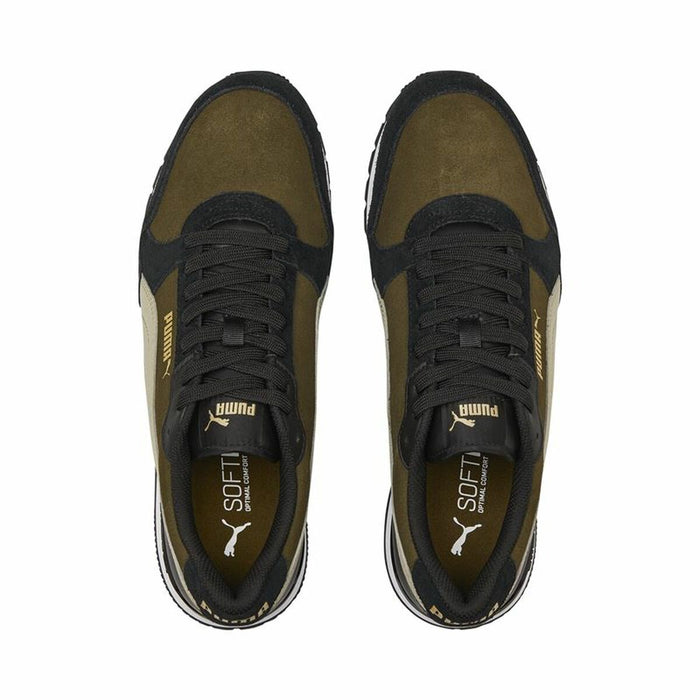 Încălțăminte de Running pentru Adulți Puma ST Runner v3 SD Negru Măslină Bărbați