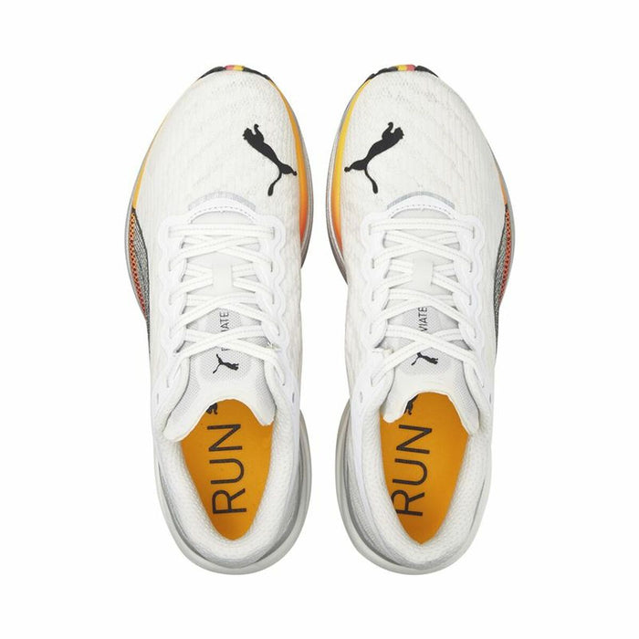 Încălțăminte de Running pentru Adulți Puma Deviate Nitro Alb Bărbați
