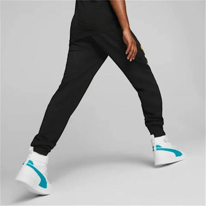 Pantaloni pentru Adulți Puma  Logo Repeat  Negru Bărbați