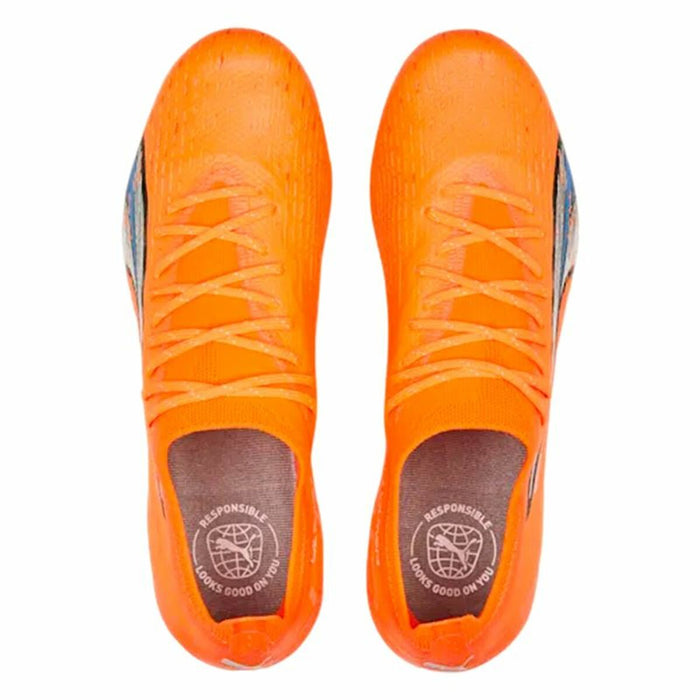 Încălțăminte de Fotbal pentru Adulți Puma Ultra Ultimate Fg/Ag  Portocaliu Femeie