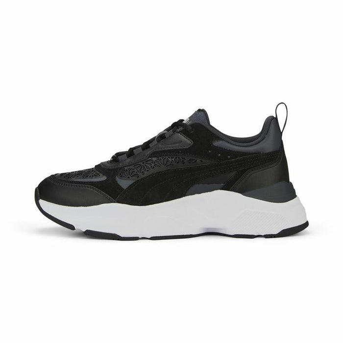 Pantofi sport pentru femei Puma Cassia Laser Negru