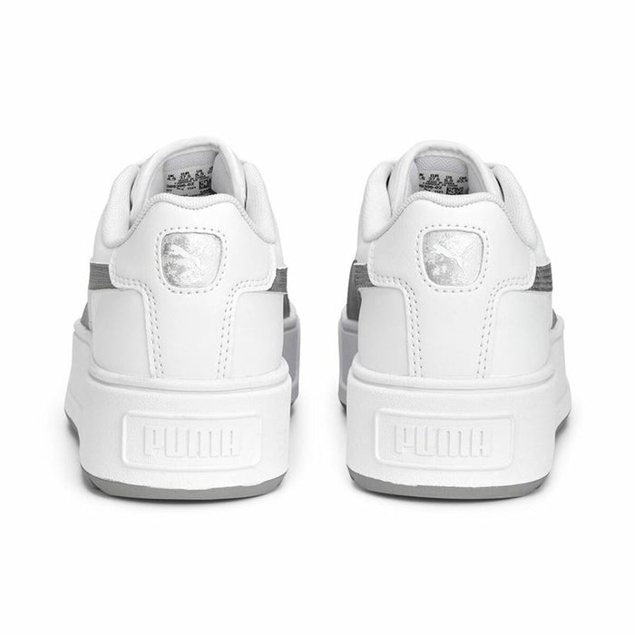Adidași Casual de Damă Puma Karmen Space Metalli Alb