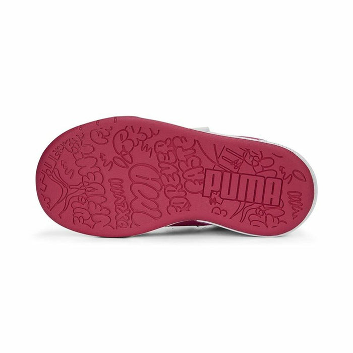 Adidași pentru Copii Puma Multiflex Sl V Alb Roz