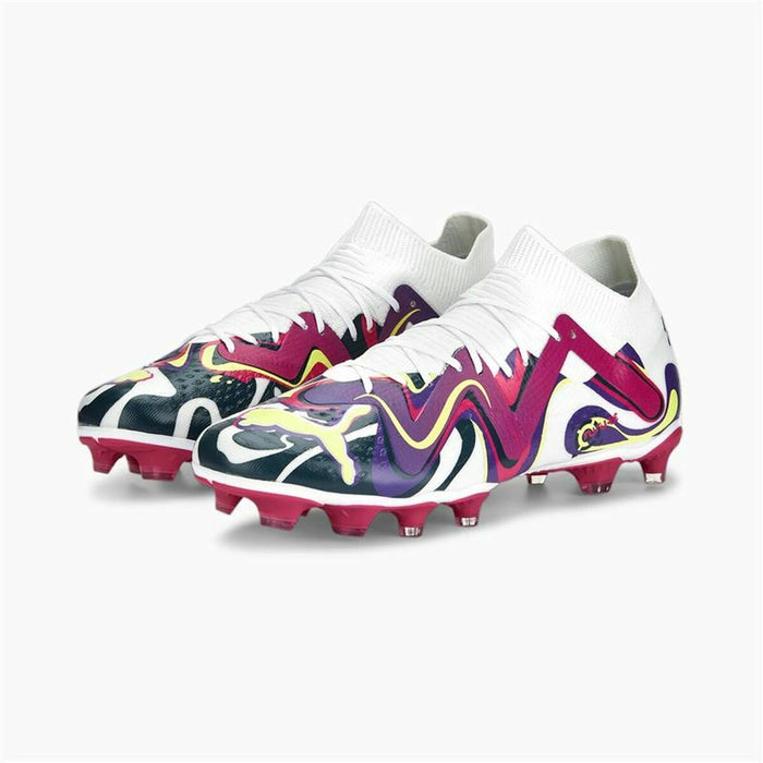 Încălțăminte de Fotbal pentru Adulți Puma Future Match Creativ Alb Unisex