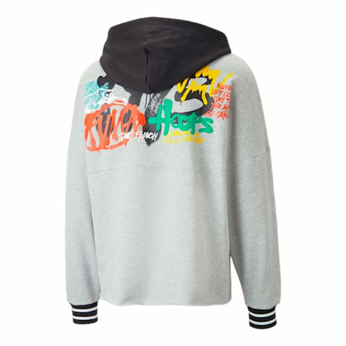 Hanorac cu Glugă Unisex Puma Boroughs Gri