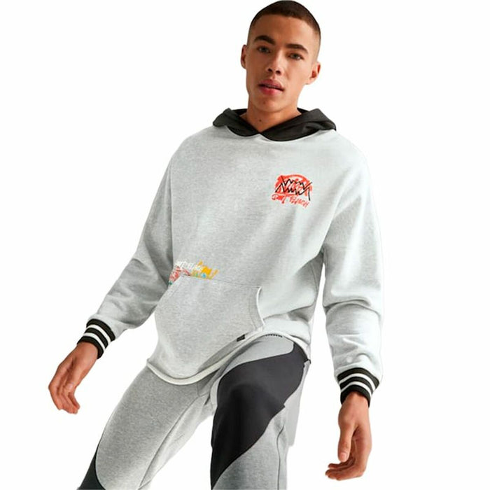 Hanorac cu Glugă Unisex Puma Boroughs Gri