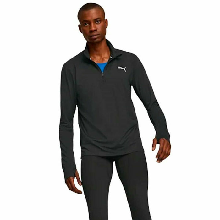 Tricou cu Mânecă Scurtă Femei Puma Run Favorite Negru Unisex