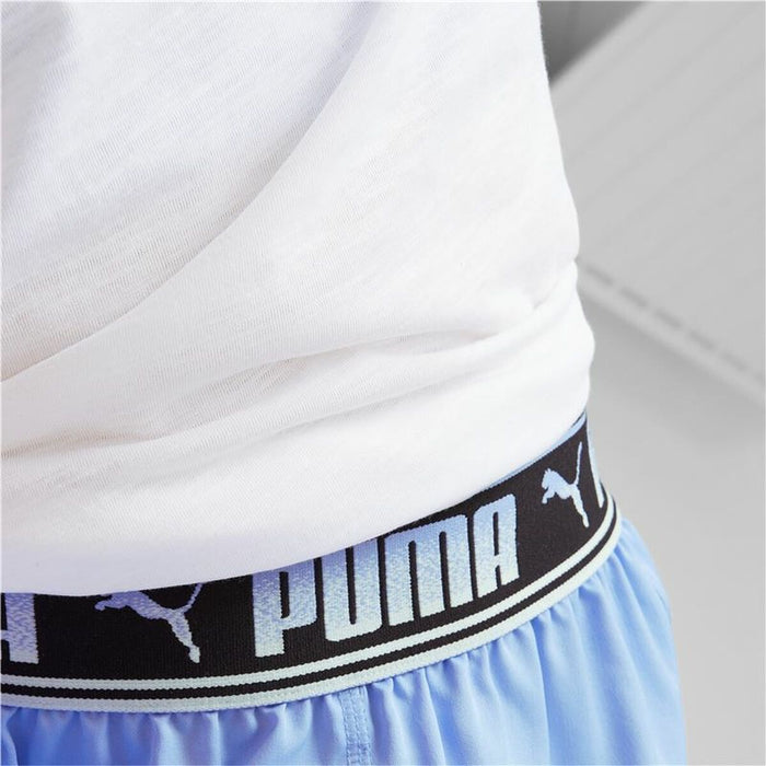 Pantaloni Scurți Sport pentru Damă Puma Strong Albastru