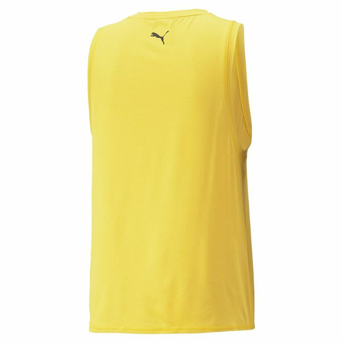 Tricou de Bărbați fără Mâneci Puma Studio Yogini Lite Galben