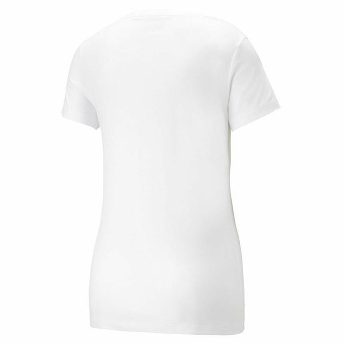 Tricou cu Mânecă Scurtă Femei Puma Ess+ Nova Shine Alb