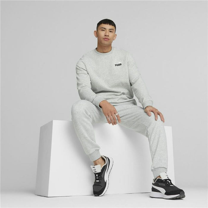Hanorac fără Glugă Bărbați Puma Ess+ 2 Col Small Log Bej