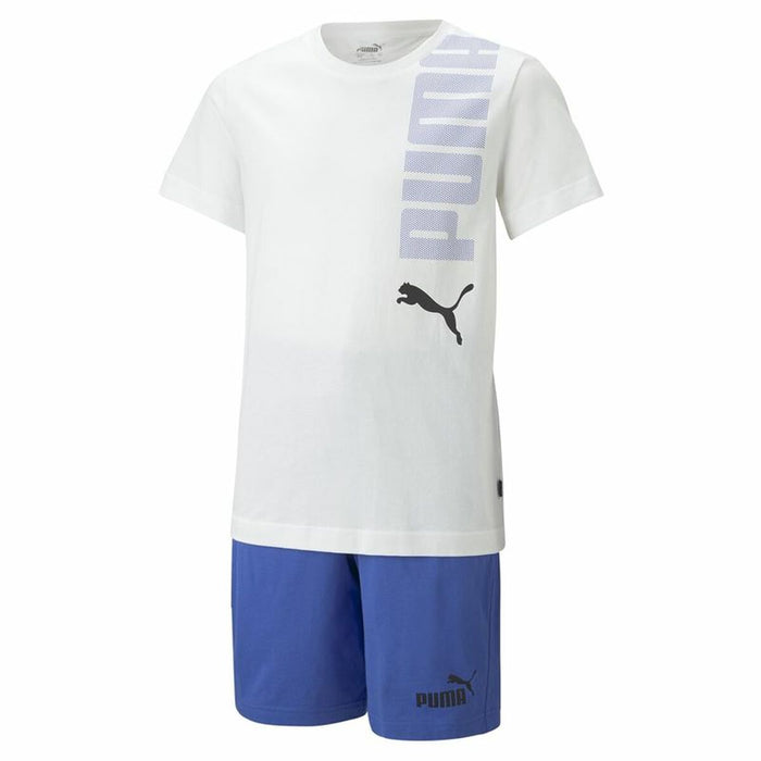 Set Sport pentru Copii Puma Logolab Set B  Alb