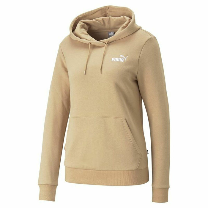 Hanorac cu Glugă Femei Puma Ess+ Embroidery Maro