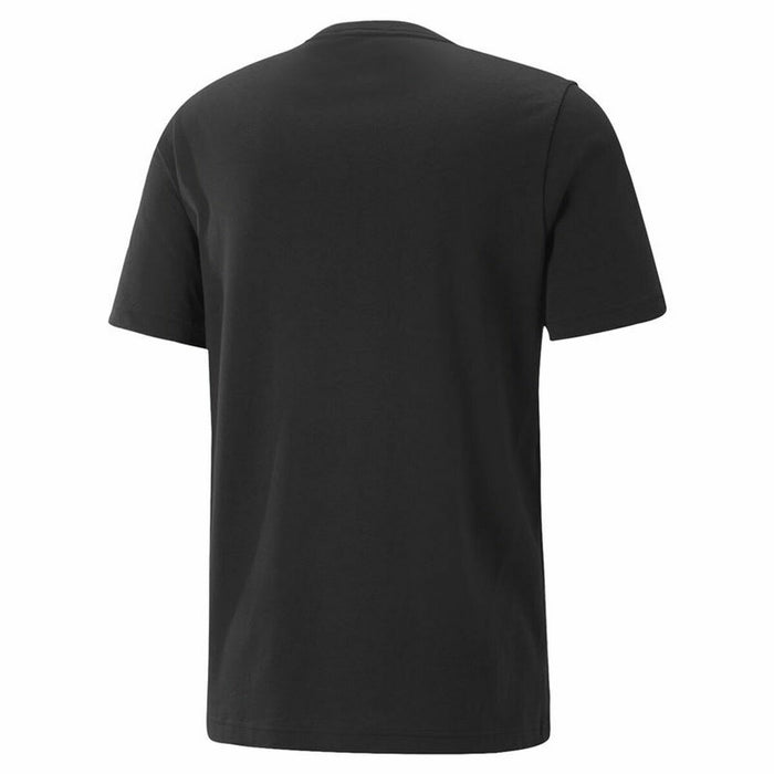 Tricou cu Mânecă Scurtă Bărbați Puma Essentials + 2 Col Logo Negru