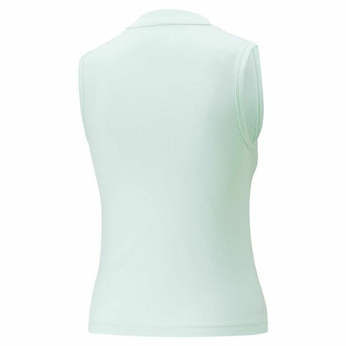 Tricou de Damă fără Mâneci Puma Slim Logo Tank Acvamarin