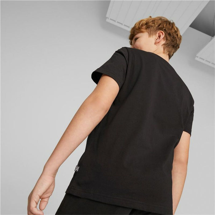 Tricou cu Mânecă Scurtă Copii Puma Essentials+ Street Art Grap Negru