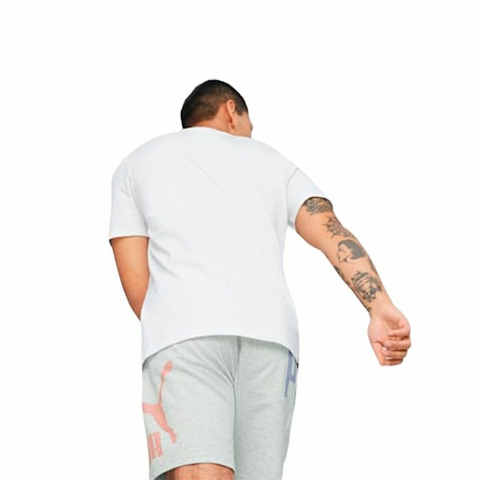 Tricou cu Mânecă Scurtă Unisex Puma Classics Alb