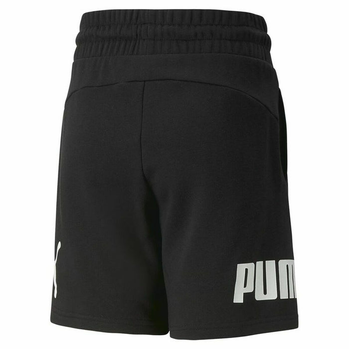 Pantaloni Scurți Sport pentru Copii Puma Powers Negru