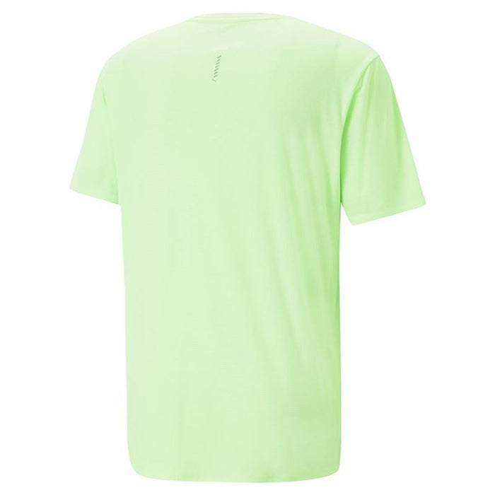 Tricou cu Mânecă Scurtă Puma Run Favorite Lămâie verde