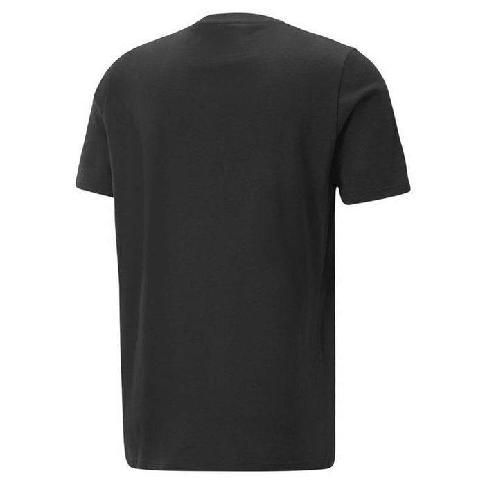 Tricou cu Mânecă Scurtă Bărbați Puma  Graphics Cat Black