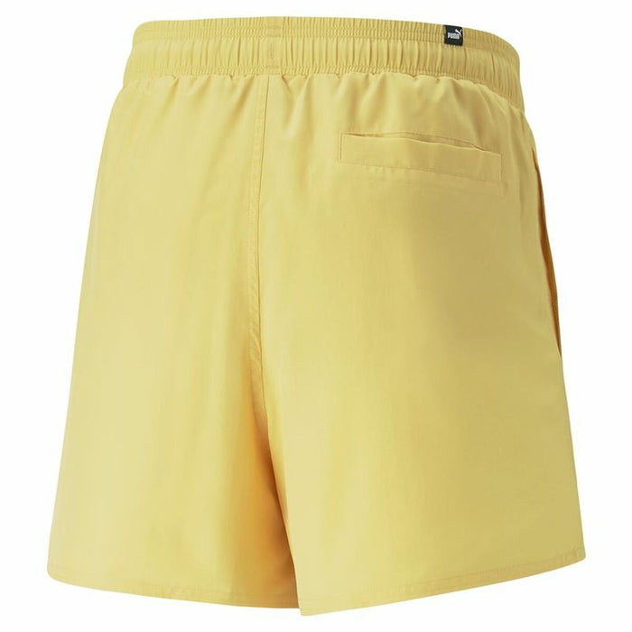 Pantaloni Scurți Sport pentru Bărbați Puma Ess+ Logo Power Galben