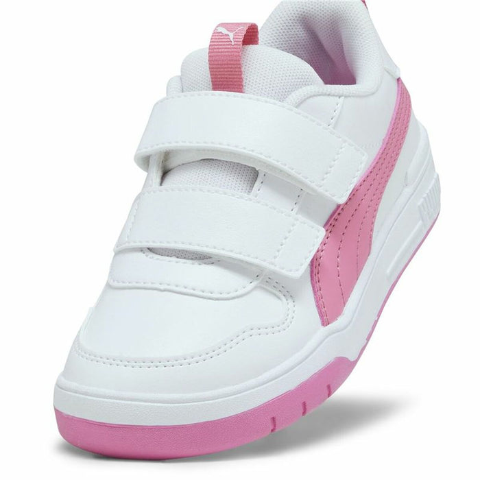 Adidași pentru Copii Puma Multiflex Sl V Alb Roz