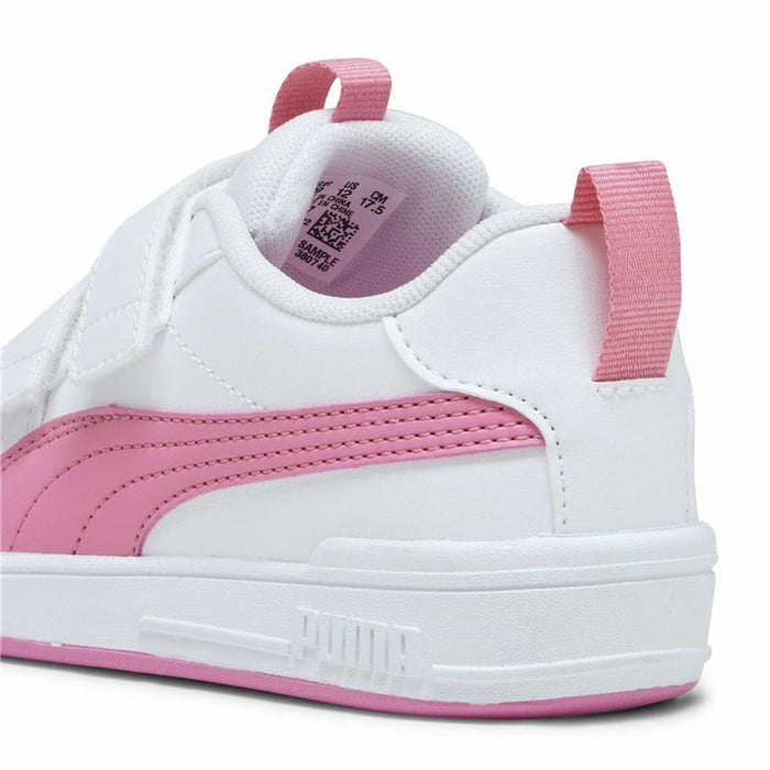 Adidași pentru Copii Puma Multiflex Sl V Alb Roz