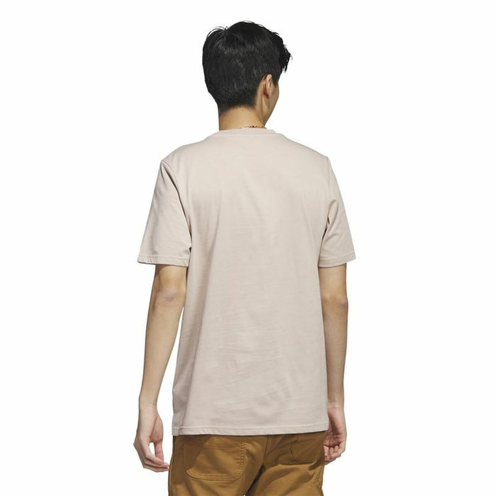 Tricou cu Mânecă Scurtă Bărbați Adidas Bej Camuflaj