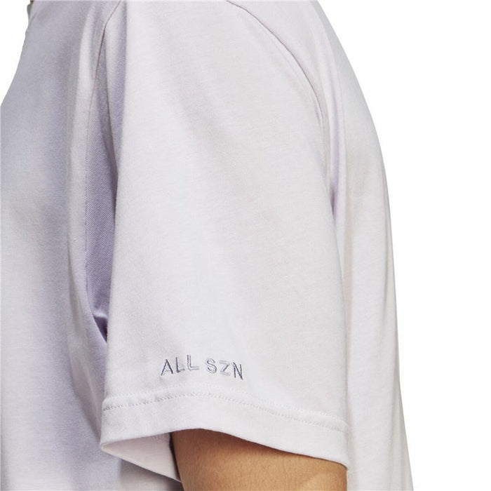 Tricou cu Mânecă Scurtă Bărbați Adidas All Szn Liliachiu