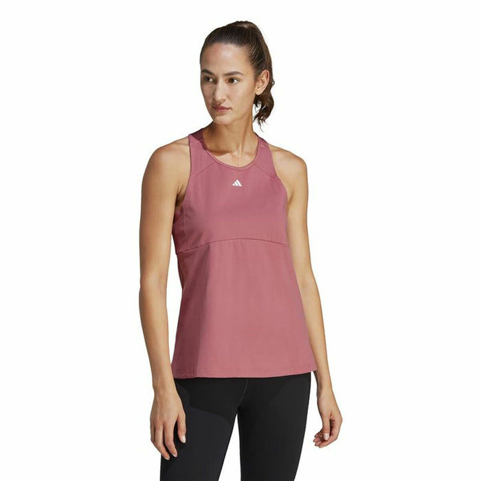 Tricou de Damă fără Mâneci Adidas Studio Roz