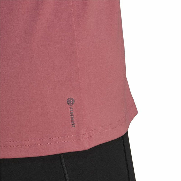 Tricou de Damă fără Mâneci Adidas Studio Roz