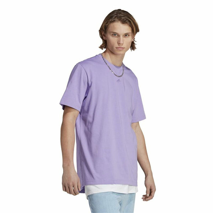 Tricou cu Mânecă Scurtă Bărbați Adidas All Szn Mov