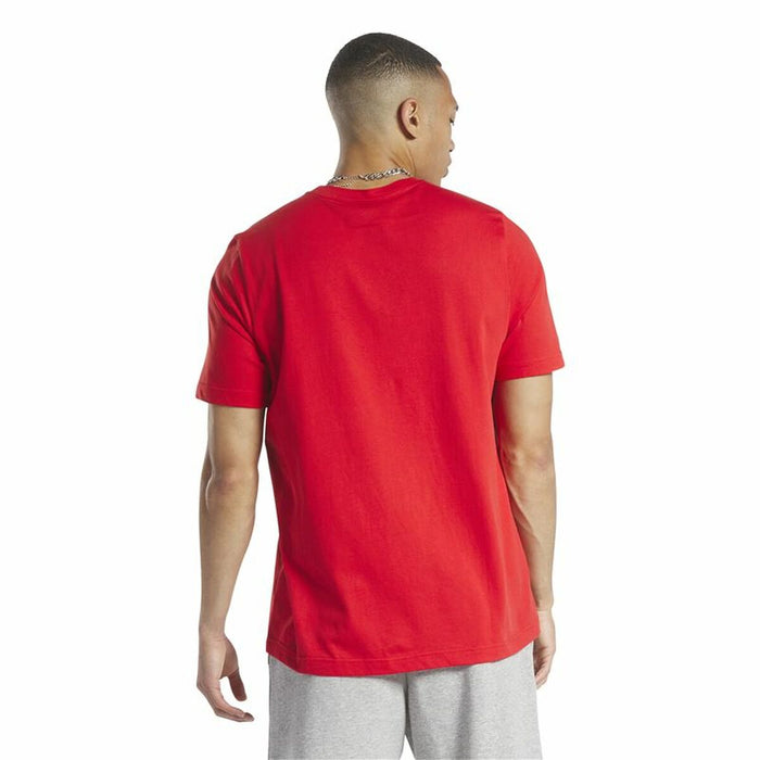 Tricou cu Mânecă Scurtă Bărbați Reebok Graphic Series Roșu