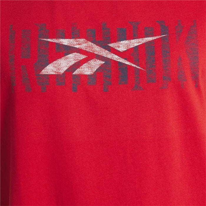 Tricou cu Mânecă Scurtă Bărbați Reebok Graphic Series Roșu