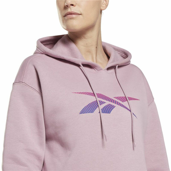 Hanorac cu Glugă Femei Reebok  Vector Graphic  Multicolor
