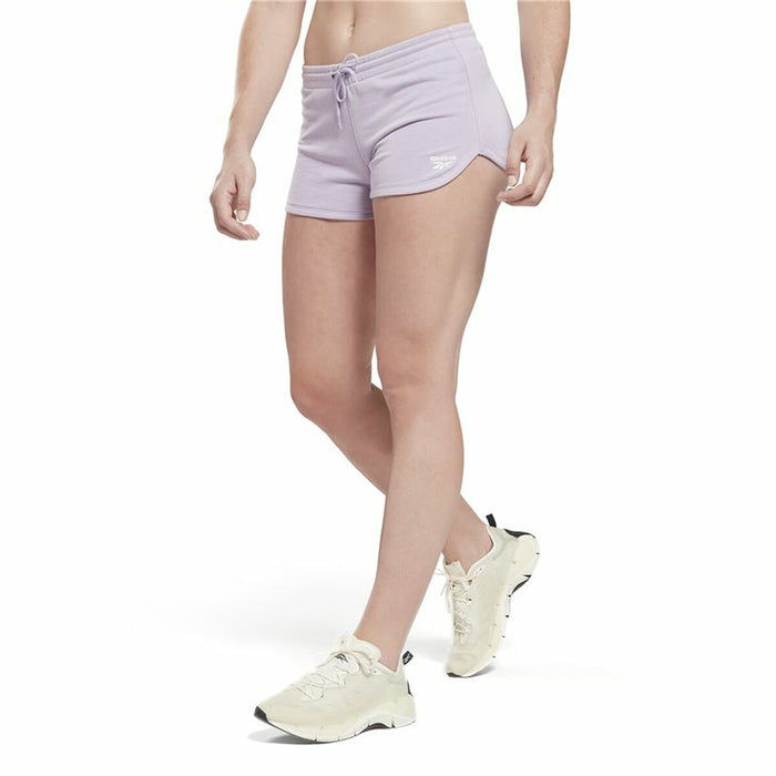 Pantaloni lungi de sport Reebok RI French Terry Violet Femeie