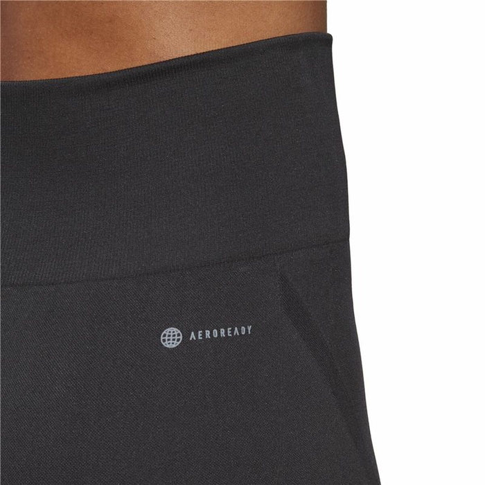Colanți Sport de Damă Adidas Studio Aeroknit Negru