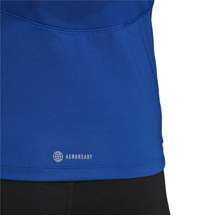 Tricou cu Mânecă Scurtă Bărbați Adidas techfit Graphic  Albastru