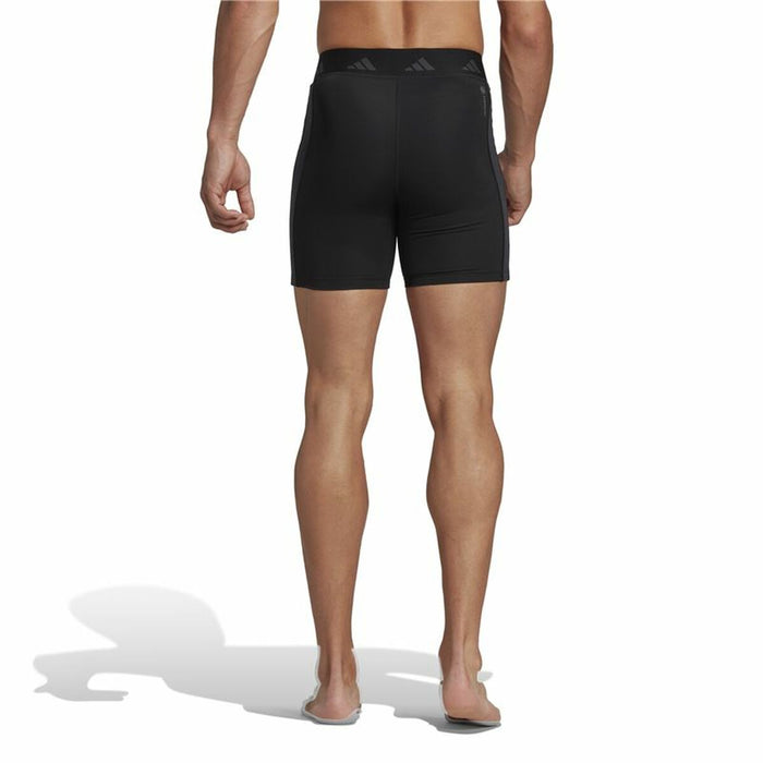 Colanți sport pentru bărbați Adidas Hyperglam Training Techfit Negru