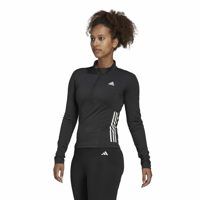 Tricou cu Mânecă Lungă de Damă Adidas Negru