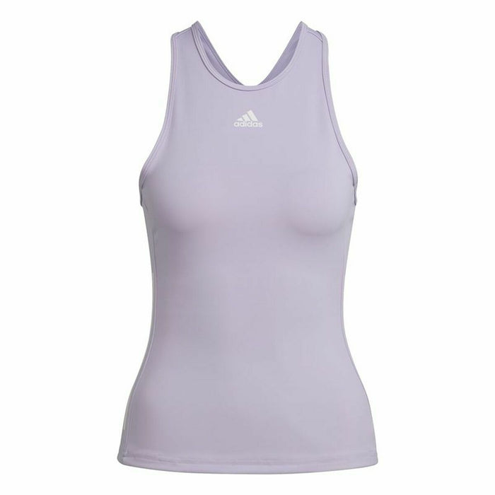 Tricou de Damă fără Mâneci Adidas Hyperglam Lavandă
